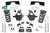 3"/5" Lowering Drop kit + Notch + Shocks FOR 99-00 Silverado/ Sierra 1500 (V8)