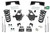 3"/6" Lowering Drop kit + Notch + Shocks FOR 99-00 Silverado/ Sierra 1500 V6