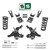 1988-1998 Chevrolet GMC C1500 W/1.25" ROTORS V6 5"/7"-8" Lowering Kit + SHOCKS