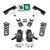 88-98 Chevy GMC C1500 W/1.25" ROTORS V8 5"/6" Drop Kit SPINDLE+COILS+FLIP+NOTCH (No Track Width Chan