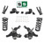 3/3-4 Spindle Drop Lowering Kit FOR 88-91 Chevy GMC C1500 Std Cab 1" Rotors V6