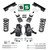 4/6 No Track Width Drop Kit + Shocks + C-Notch FOR 88-91 Chevy GMC C1500 2WD V6