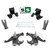 3/3-4 Spindle Drop Lowering Kit FOR 73-87 Chevy GMC C10 C15 1" Rotors 2WD