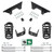 3/5 Coil Drop Lowering Kit + Shocks + C-Notch FOR 73-87 Chevy GMC C10 C15 2WD