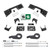 3"/5" Drop Kit + Shocks + C-Notch FOR 99-00 Chevy Silverado GMC Sierra 1500 4WD