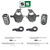 4"/4" Spindle Key Drop Kit + Shocks FOR 00-06 Chevy GMC Cadillac SUV 2WD 4WD