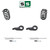 2"-3"/4" Torsion Key Drop Kit + Front Shocks FOR 00-06 Chevy GMC SUV 2WD 4WD
