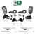 2"-3"/5" Torsion Key Drop Lowering Kit + Shocks + Extenders FOR 00-06 GM SUV