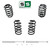 2"/2" Front Coil Lowering Kit + Rear Shocks FOR 07-14 Tahoe Yukon Escalade