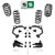3"/5" Coil Lowering Kit + Upper Arms FOR 07-14 Chevy Tahoe GMC Yukon Escalade