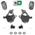 3-4"/4" Spindle & Relocator Drop Kit + Autoride Rods FOR 07-14 Tahoe Yukon