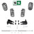3"/5" Front & Rear Coil Lowering Kit with Shocks FOR 07-14 Tahoe Yukon Escalade