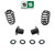 1-2"/2" Coil Relocator Drop Kit FOR 07-14 Chevy Tahoe GMC Yukon Escalade