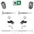 1-2"/3" Adjustable Strut Drop Kit + Rear Shocks + Extenders FOR 07-14 GM SUV