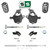 3-4"/3" Spindle Adjustable Strut Drop Kit + Shocks/Extenders FOR 07-14 GM SUV