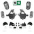 3"/5" Spindle Coil Lowering Kit + Extenders/Rods FOR 07-14 Tahoe Yukon Escalade