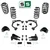 3"/5" Coil & Arm Lowering Kit + Extenders FOR 07-14 Chevy Tahoe GMC Yukon