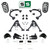 4"/6" Control-Arm Drop Kit + Extenders & Autoride Rods FOR 07-14 Chevy GMC SUV