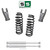 2/1-2 Drop Kit Coils + Shocks for 2021-2026 Ford F-150 V8 2WD