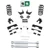 2/5-6 Coil Drop Kit + Shocks + C-Notch 07-13 Chevy Silverado GMC Sierra 1500 V6