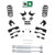 3/5-6 Coil Drop Kit Shocks Notch 14-16 Silverado Sierra V6