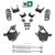 3/6 Spindle Coil Drop Kit Shocks 14-16 Cast Silverado Sierra V8