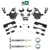 2.5-4/8-9 Spindle Strut Drop Kit Notch 07-13 Silverado Sierra