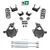 5/6 Spindle/Coil Lowering Kit Shocks 2014-2018 Silverado Sierra 1500 V8 2WD/4WD