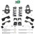 4"/6" Spindle Coil Drop Kit + Shocks + C-Notch FOR 02-08 Dodge Ram 1500 2WD V6
