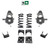 4"/7"-8" Spindle Coil Drop Lowering Kit FOR 02-08 Dodge Ram 1500 2WD RWD V6