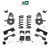 5"/7"-8" Spindle Coil Drop Kit + C-Notch FOR 02-08 Dodge Ram 1500 2WD RWD V8
