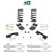 3/6 Coils Lowering Kit with Front and Rear Shocks and C-Notch for 1997-2003 Ford F-150 2WD V8