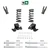 3/3-4 Coils Lowering Kit with Front and Rear Shocks for 1997-2003 Ford F-150 2WD V8