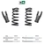 2/2 Coils Lowering Kit with Front and Rear Shocks for 1997-2003 Ford F-150 2WD V8