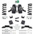 3/6 NTW Spindle Coil Drop Kit 95-99 Tahoe 95-97 Yukon 2WD 5.7L V8 Shocks C-Notch