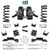 4/5 NTW Spindle Coil Drop Kit 95-99 Tahoe 95-97 Yukon 2WD 5.7L V8 Shocks C-Notch