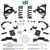 4/6 Control Arm Coil Drop Kit 95-99 Tahoe 95-97 Yukon 2WD 5.7L V8 Shocks C-Notch