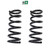Front lowering coils