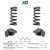 2/2 Coil Drop Lowering Kit 95-99 Chevy Tahoe GMC Yukon 4-Door 2WD 5.7L V8 Shocks