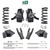 3/3-4 NTW Spindle Coil Drop Kit 95-99 Chevy Tahoe GMC Yukon 4-Door 2WD V8 Shocks