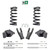 3/3-4 Coil Drop Lowering Kit FOR 95-99 Tahoe GMC Yukon 4-Door 2WD 5.7L V8 Shocks