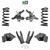 4/3-4 Spindle Coil Drop Lowering Kit 95-99 Chevy Tahoe Yukon 4-Door 2WD 5.7L V8
