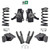 4/3-4 NTW Spindle Coil Lowering Kit FOR 95-99 Tahoe GMC Yukon 4-Door 2WD 5.7L V8