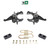 2/2 Spindles Lowering Kit for 1983–1997 Chevy Blazer GMC Jimmy 2WD I4/V6