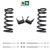 2/2 Lowering Kit for 1998-2009 Ford Ranger 2WD - SPR 3 - Coils / Shackles with front and rear shocks