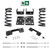 3/5 Lowering Kit for 1998-2009 Mazda B-Series 2WD SPR 2/A/C/J - Coils / Flip Kit / Shocks / C-Notch