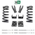 2/3-4 Lowering Kit for 1998-2009 Mazda B-Series 2WD SPR 3 - Coils / Flip Kit / Shackles / Shocks