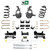 4/6 Lowering Kit for 2019-2021 Chevrolet Silverado / GMC Sierra 1500 2WD V6 - Spindles + Coils with