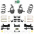 5/6 Lowering Kit for 2019-2026 Chevrolet Silverado / GMC Sierra 1500 2WD V8 - Spindles + Coils and C