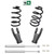 1/2 Lowering Kit for 2019-2021 Chevrolet Silverado / GMC Sierra 1500 2WD V6 - Coils with Rear Shocks